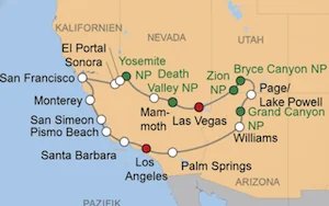 Autoreise Canyonland