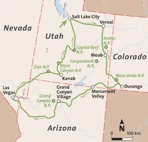 Die Nationalparks des Südwestens