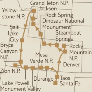 Nationalparks des Westens