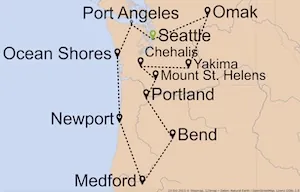 Bezaubernder Nordwesten der USA