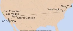 Städte-Highlights im Osten und Westen