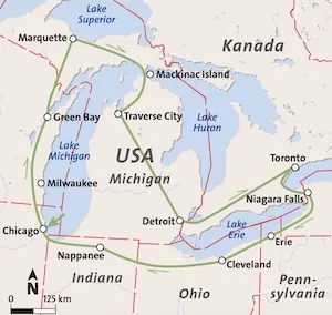 Die Grossen Seen & der Mittlere Westen