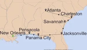 Quer durch den historischen Süden