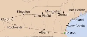 Märchenhafter Nordosten der USA