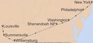 Naturschätze Appalachen & City- Kontraste