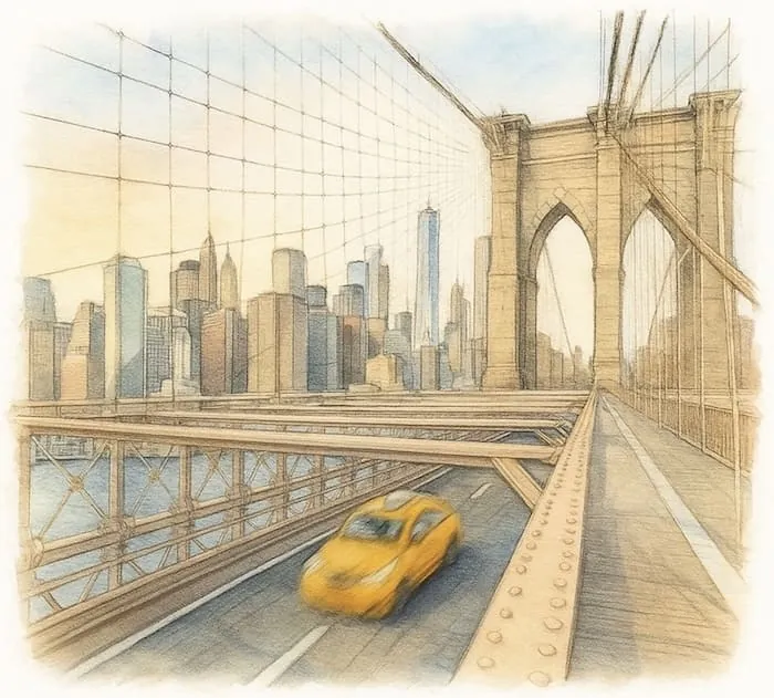 New York - Brooklyn Bridge