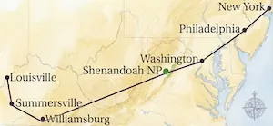 Naturschätze Appalachen & City- Kontraste