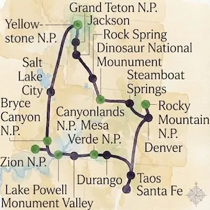 Nationalparks des Westens