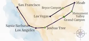 Naturwunder und Kultstädte des Westens