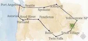 Die Pracht des wilden Nordwestens
