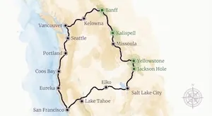 Der mystisch, romantische Westen 'Postkarten Idyllen & traumhafte Nationalparks'