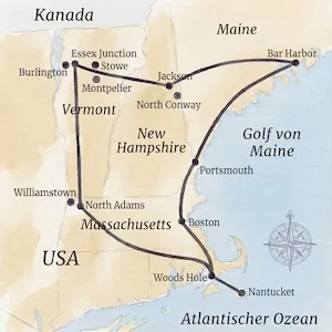 Glanzpunkte Neuenglands