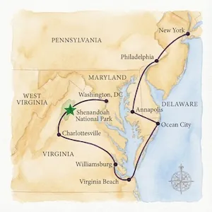 Die Wiege der Vereinigten Staaten